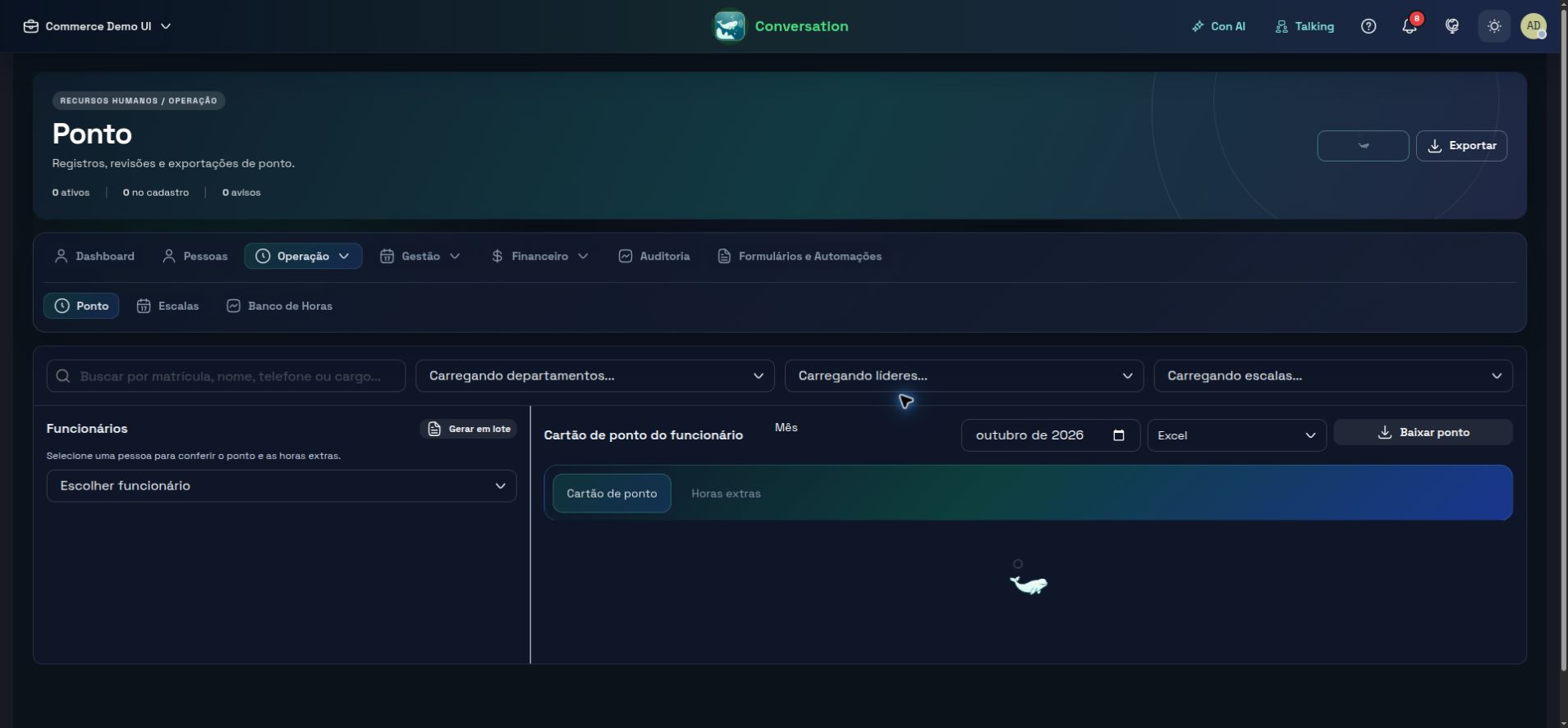 Time tracking overview